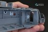 Quinta Studio QD48182 MV-22 Osprey 3D-Printed & coloured Interior on decal paper (for HobbyBoss kit) 1/48